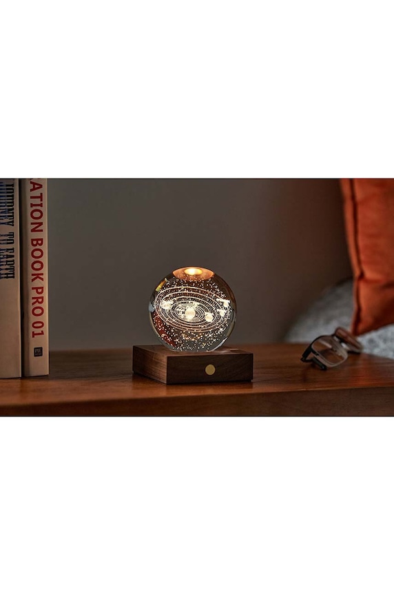 Gingko Design lampa ledowa Amber Crystal Light G025SO multicolor