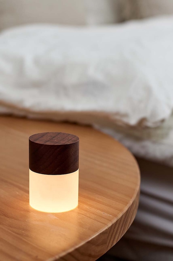 Salon i sypialnia Gingko Design lampa ledowa Mini Lemelia G026WT beżowy