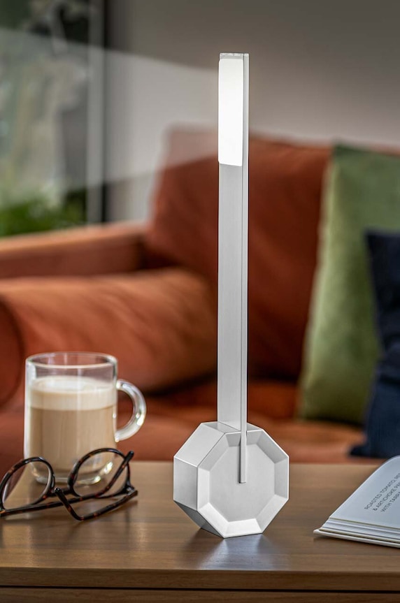 Bezdrátové svítidlo Gingko Design Octagon One Desk Lamp šedá GK11A6