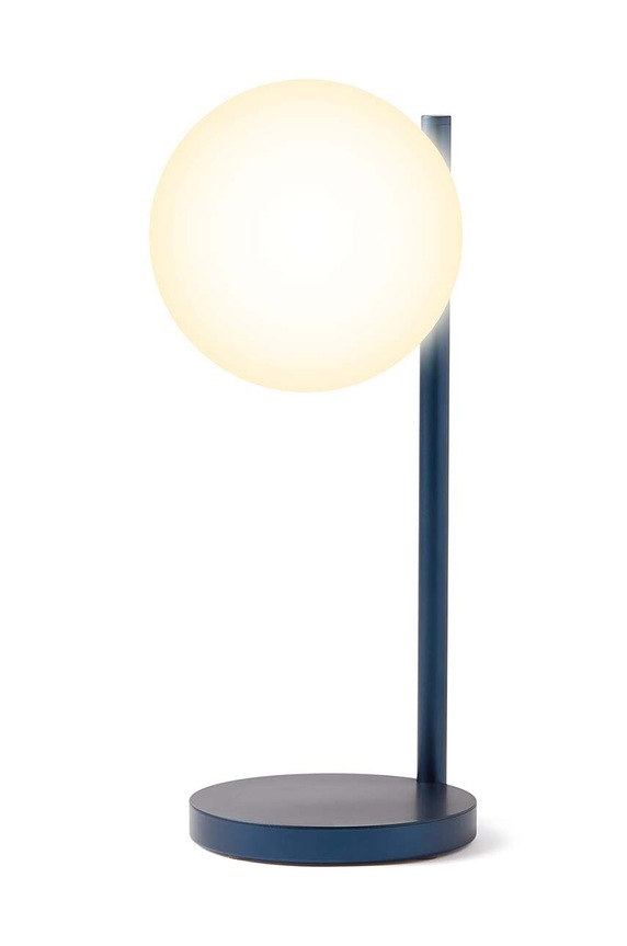 Вітальня та спальня Світильник з бездротовим зарядним пристроєм Lexon Bubble Lamp LH70DB блакитний