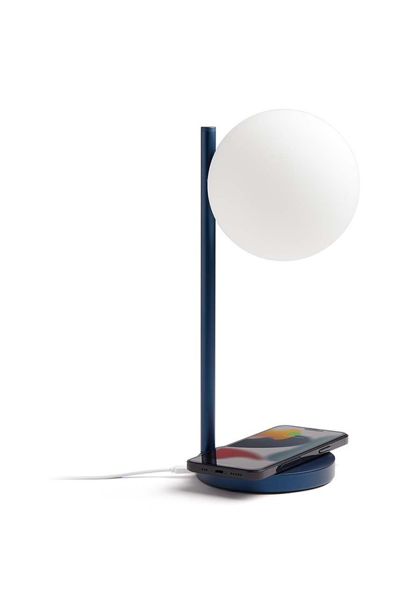 Світильник з бездротовим зарядним пристроєм Lexon Bubble Lamp LH70DB
