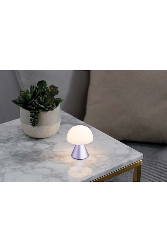 Living și dormitor Lexon lampă cu led Mina Mini LH60LL violet