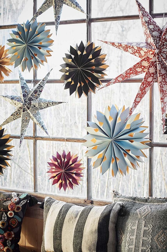 Dnevni boravak i spavaća soba Led zidna dekoracija Madam Stoltz W202017.50DG plava