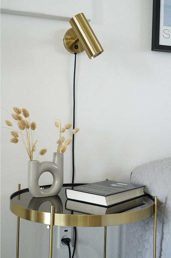 Zidna lampa House Nordic Paris 6409106 smeđa