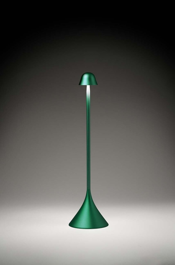 Stolná lampa Lexon Steli Bell zelená LH95B.DG1