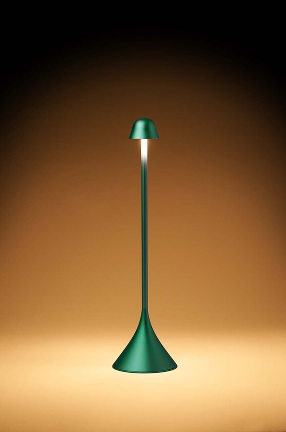 Stolná lampa Lexon Steli Bell LH95B.DG1 zelená