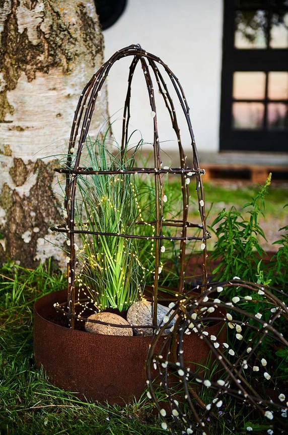 Sirius łańcuch świetlny Kiki, 300 LED, 4m+3m 30905 zielony AA00