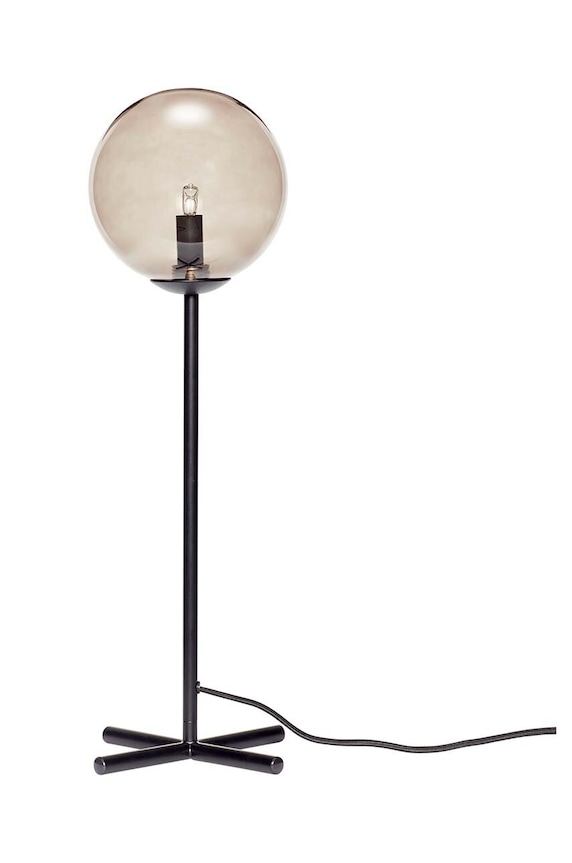 Hübsch lampa stołowa Champ czarny 890704