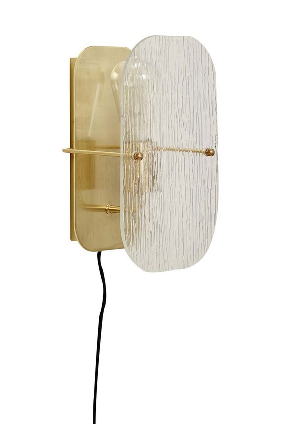 Hübsch lampa ścienna Ruffle multicolor 991115