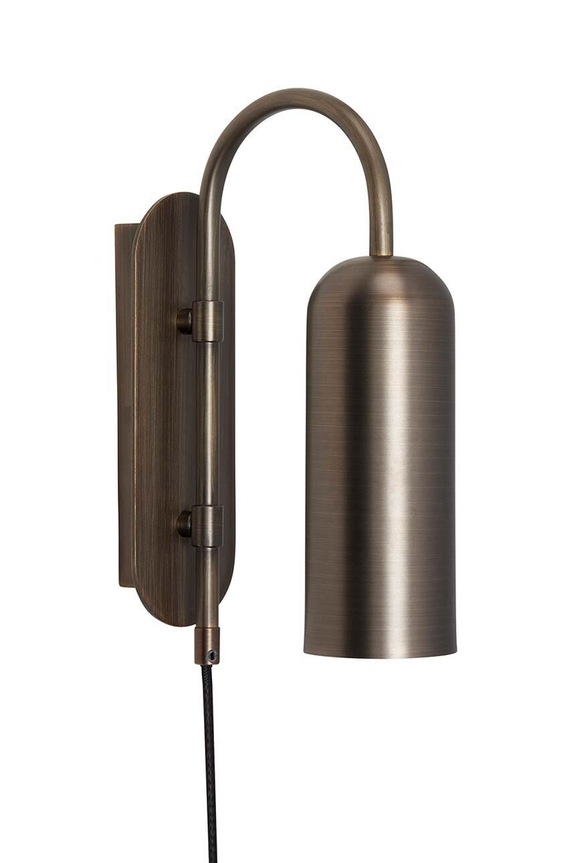 Hübsch lampă de perete Zenith maro 991507