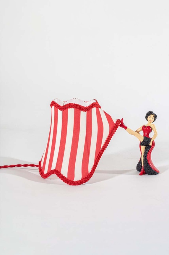 Seletti lampada da tavolo Circus AbatJour Lucy multicolore 15074