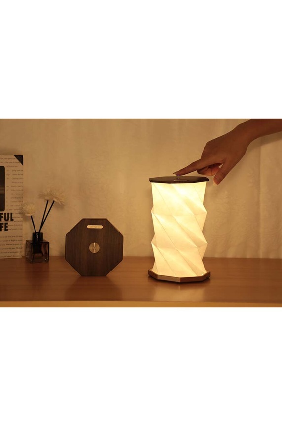 Gingko Design lampa bezprzewodowa led Twist Hexagon G036WT