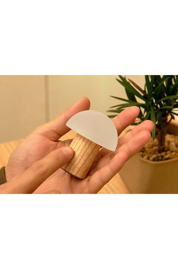 Gingko Design lampă led fără fir Super Mini Alice Mushroom G022S.AH alb