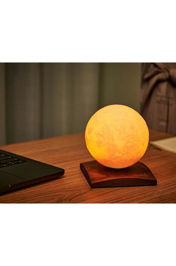 Gingko Design lampa bezprzewodowa led Mini LunaSpin Lamp G068M.WT