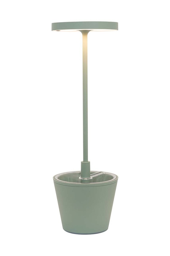 Zafferano lampa stołowa bezprzewodowa led Paldina Reverso zielony LD0420G3