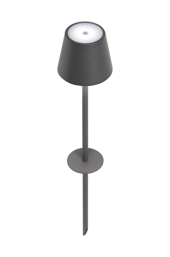 Zafferano lampada led wireless Poldina Floor nero LD0682N3