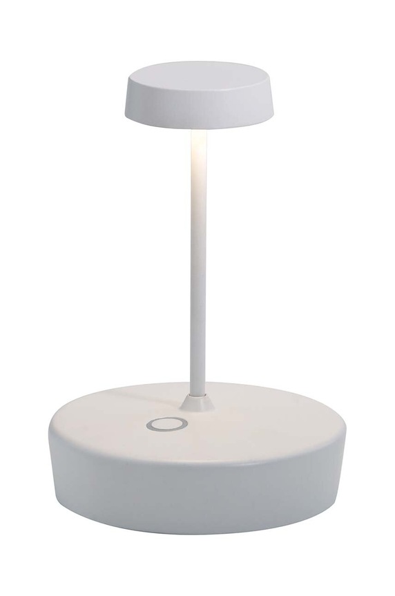 Ασύρματο επιτραπέζιο φωτιστικό led Zafferano Swap Mini λευκό LD1011B3