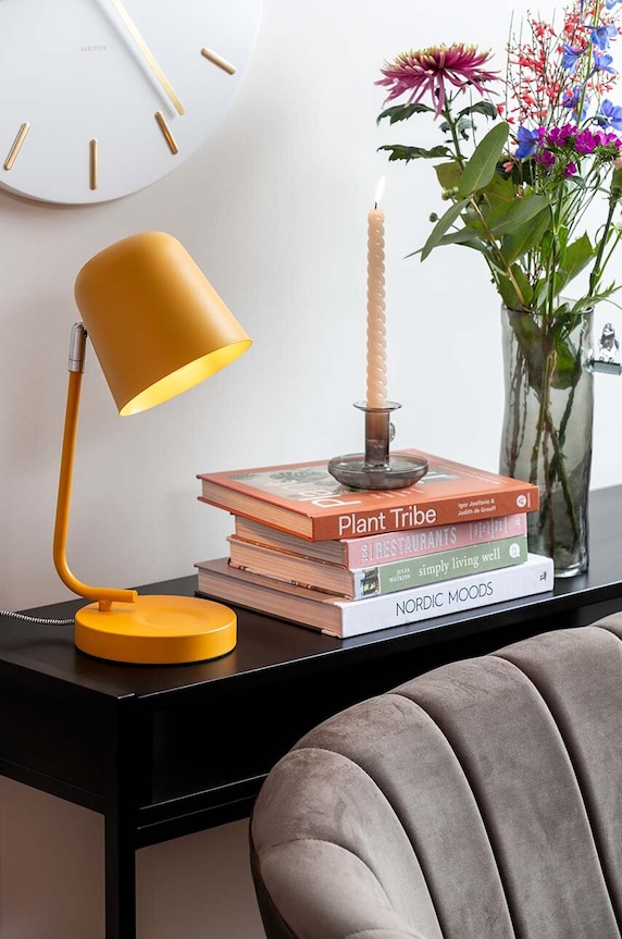 Stolna lampa Leitmotiv Encantar LM2171YE zlatna