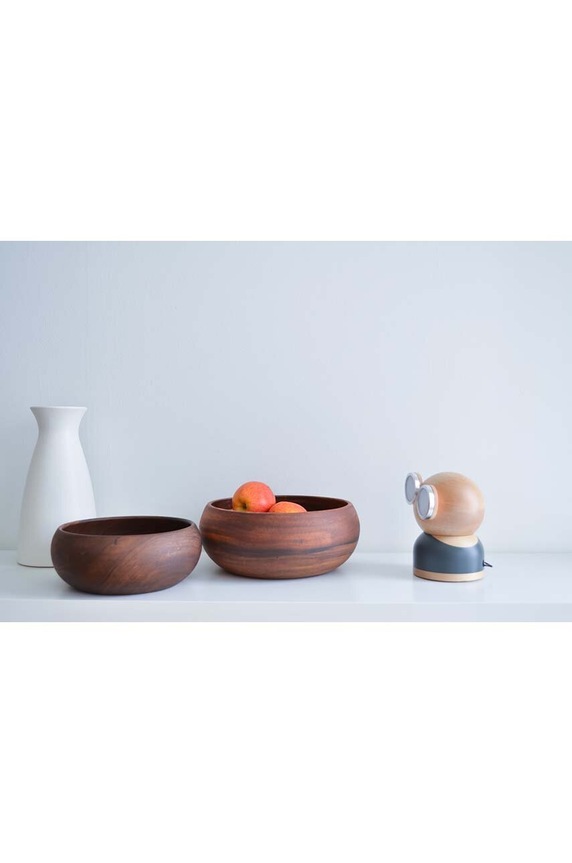 Dnevni boravak i spavaća soba LED noćna lampa Design Nest Mr Watt Goggle KB692MRWATTWOODGREY šarena