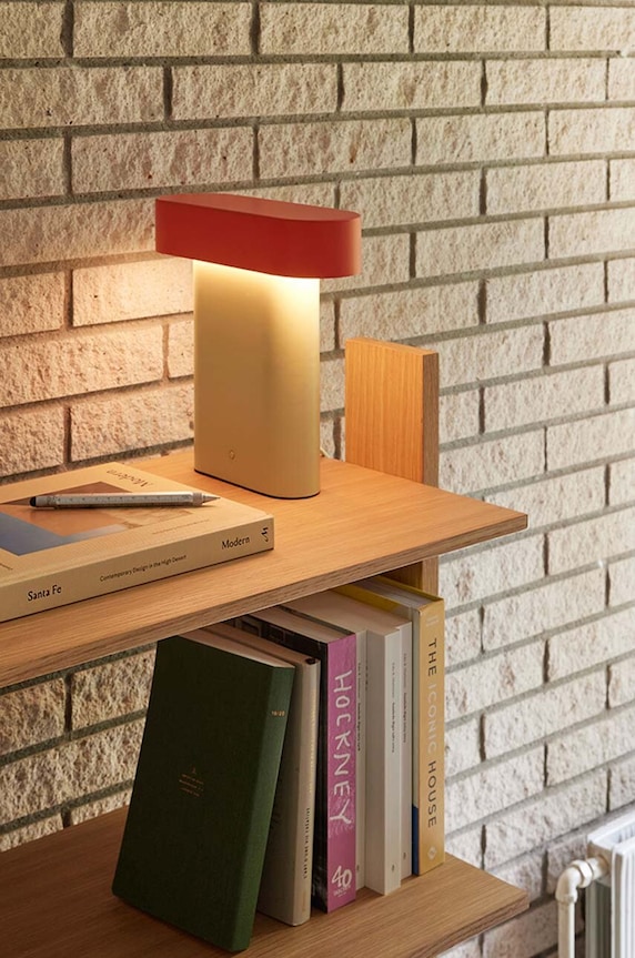 Living și dormitor Hübsch veioza Sleek Table Lamp 961903 multicolor