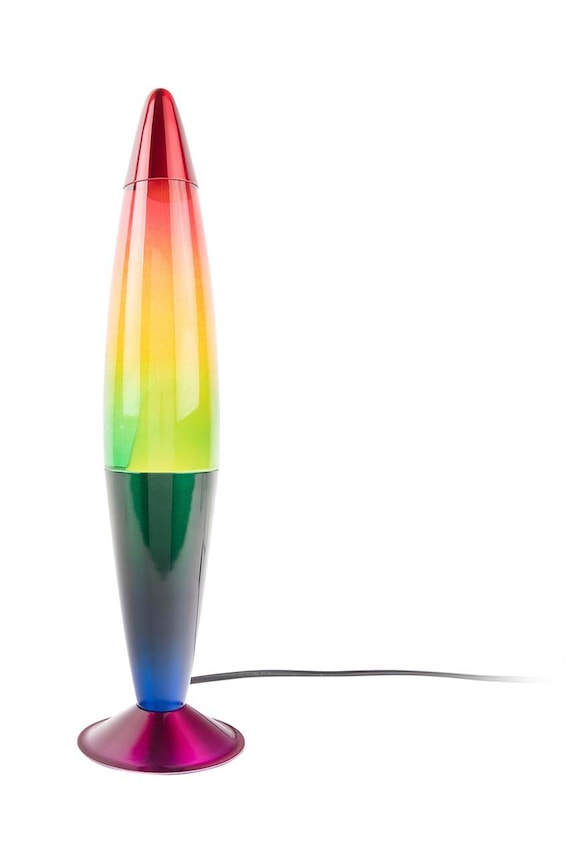 Leitmotiv veioza Rainbow Rocket Lava verde LM2186GR
