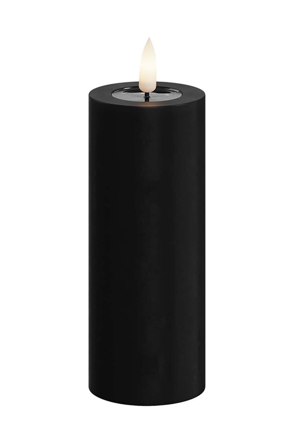 Свічка led Deluxe Homeart 5 x 12,5 cm чорний RF0014