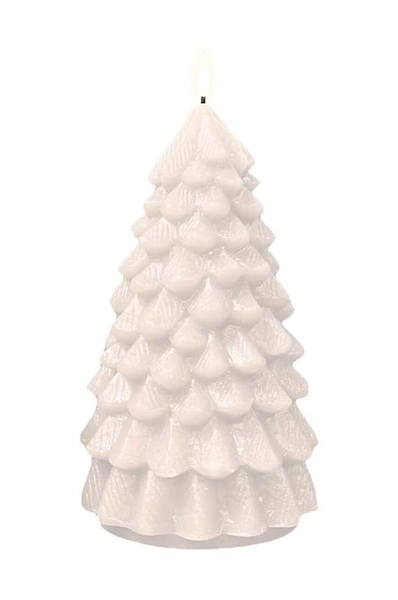 Deluxe Homeart świeca led 10 x 18 cm biały RF.XMAS.0010