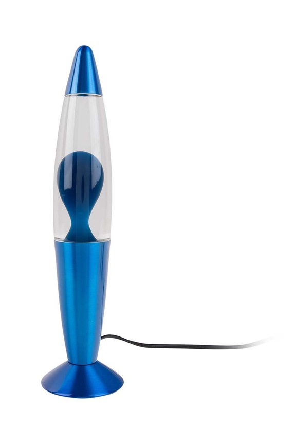 Leitmotiv lampa stołowa Funky Rocket Lava niebieski LM2185BL