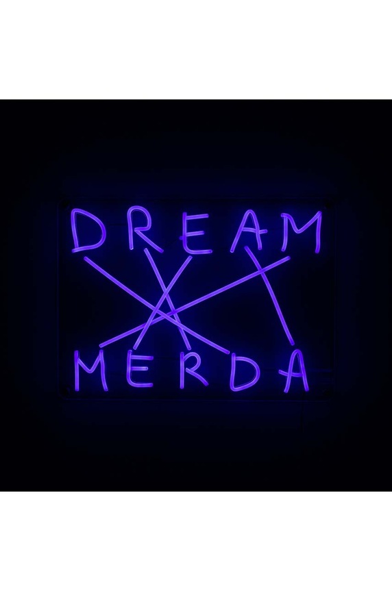 Seletti dekoracja ścienna led Dream Merda 13005 niebieski