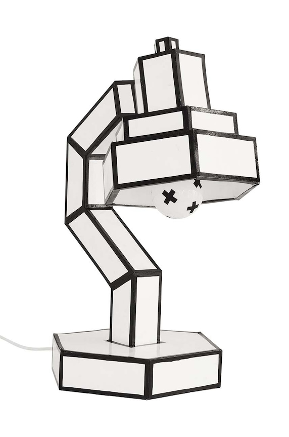 Seletti lampa stołowa Cut&Paste 15190. multicolor AA00