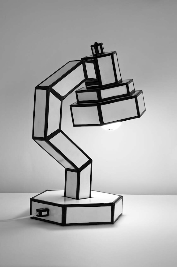 Seletti lampa stołowa Cut&Paste 15190. multicolor