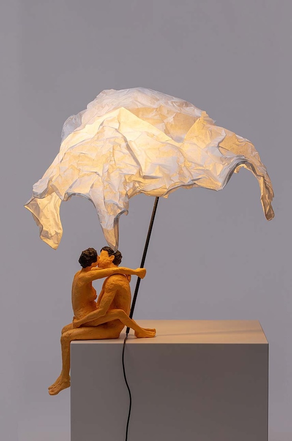 Seletti lampa stołowa Love is a verb Max & Roberta multicolor 09022