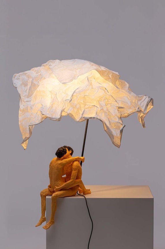 Seletti lampa stołowa Love is a verb Max & Roberta 09022 multicolor