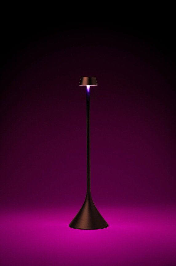 Lexon lampa stołowa bezprzewodowa Steli Shade LH95S.BZ