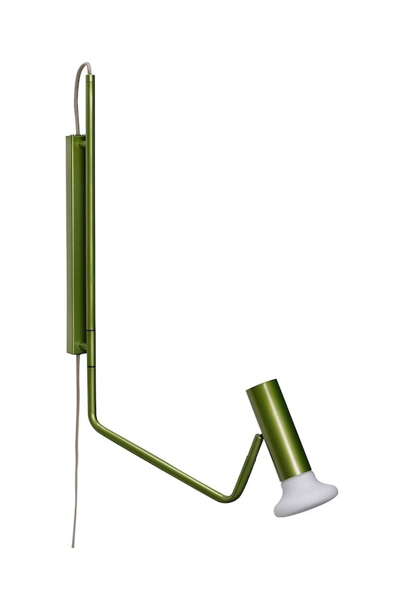 Hübsch lampa ścienna Wally zielony 961906