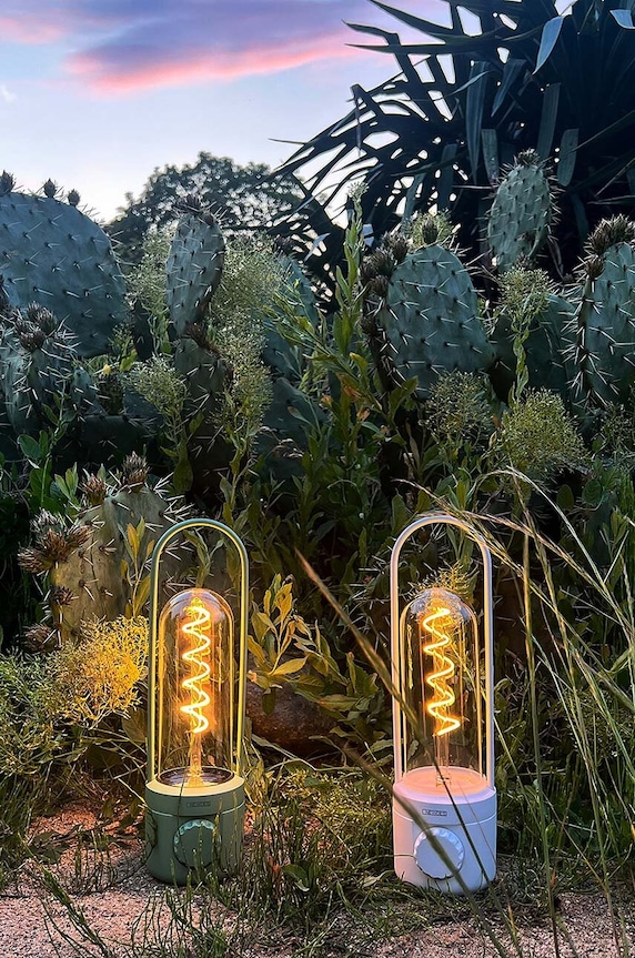 Bežična stolna lampa Sompex Coil 78241 bijela AA00