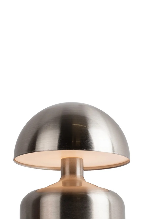 Ασύρματο επιτραπέζιο φωτιστικό led Leitmotiv Lamp Impetu LED LM2114SI γκρί