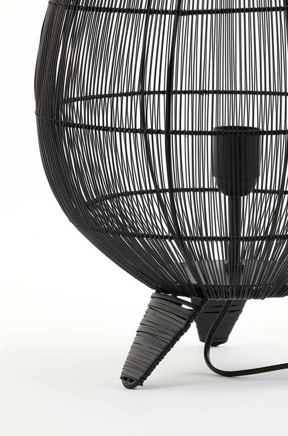 Dnevni boravak i spavaća soba Stolna lampa Light & Living Yumi 1872912 crna