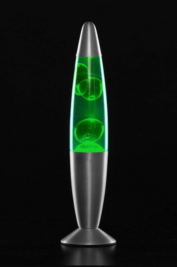 InnovaGoods lampa de masă cu led Lava Magma Lamp verde KB439MAGLAMP.GREEN