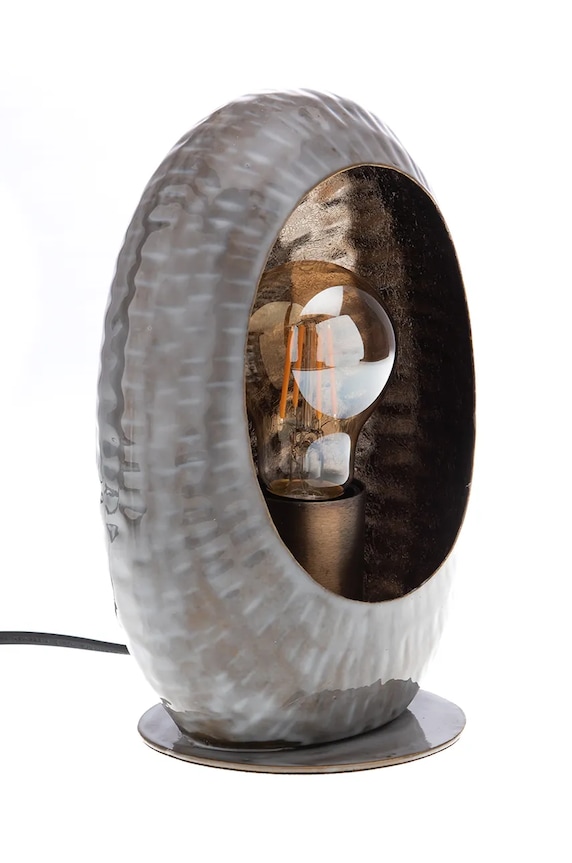 home & lifestyle lampa stołowa 162725 szary AA00