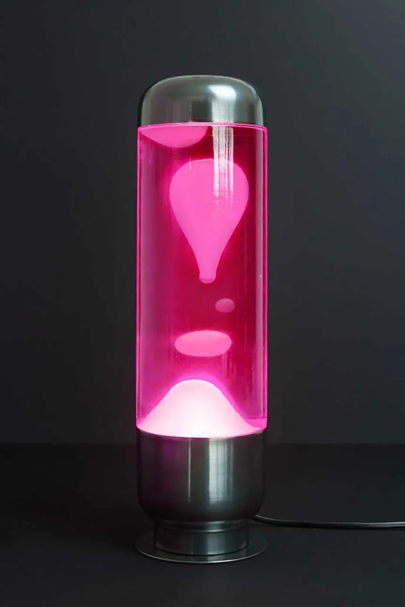 Светодиодная настольная лампа Balvi Lava Capsule 28012 розовый AA00