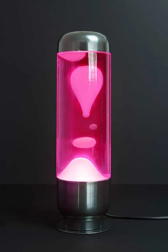Светодиодная настольная лампа Balvi Lava Capsule 28012 розовый AA00