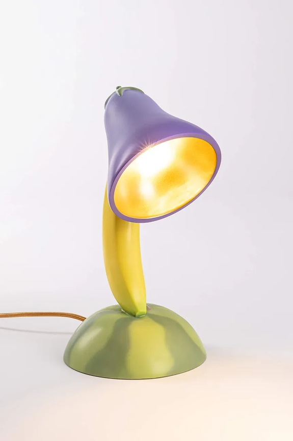 Salotto e camera Seletti lampada da tavolo Vitamin Aubergine 15370. multicolore