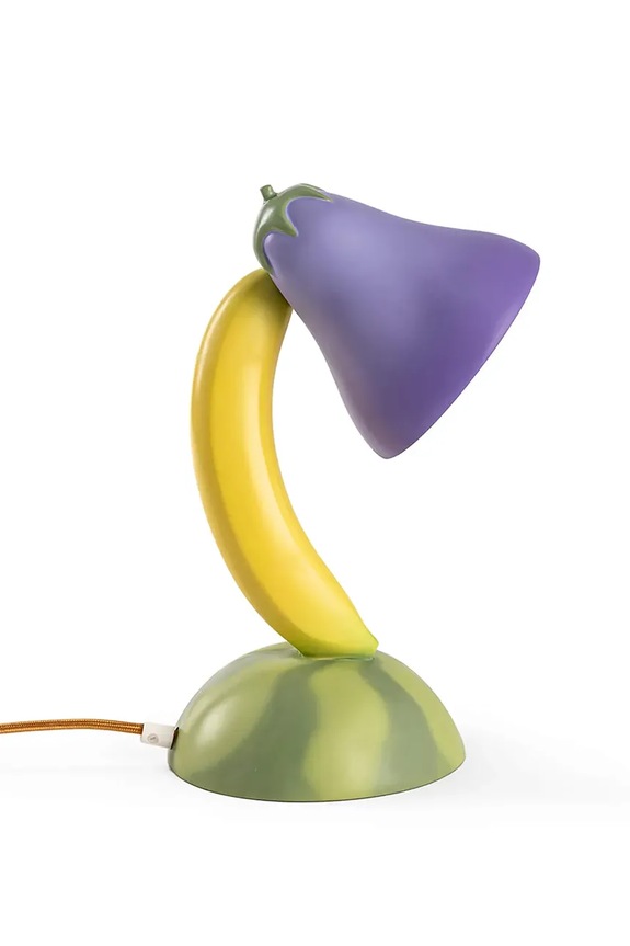 Seletti lampada da tavolo Vitamin Aubergine 15370. multicolore