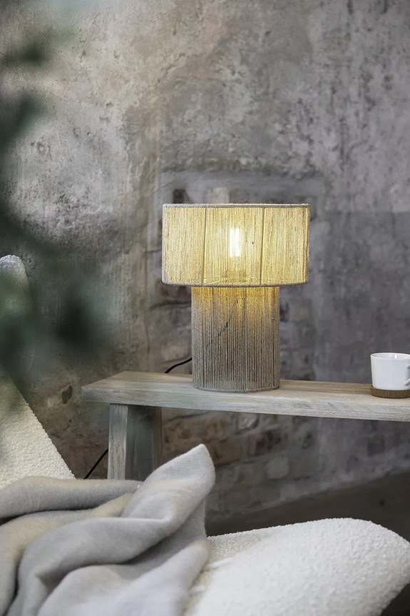 Stolna lampa Markslöjd Soga 108769 bež AA00