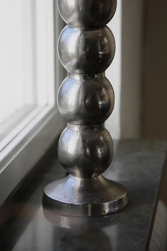 Markslöjd lampa stołowa Gong szary 108781