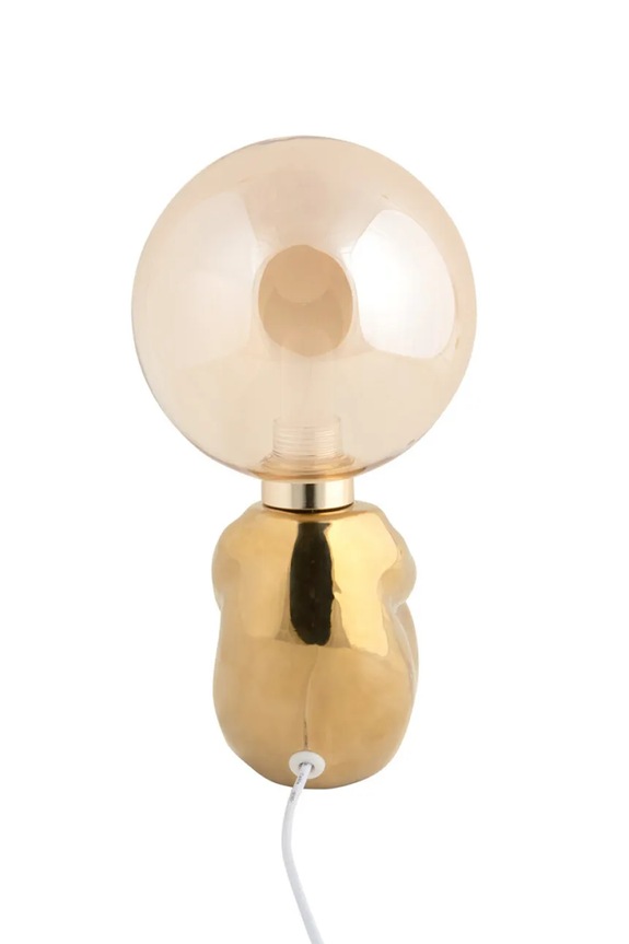 Salon i sypialnia Leitmotiv lampa stołowa led Joey LM2074GD multicolor