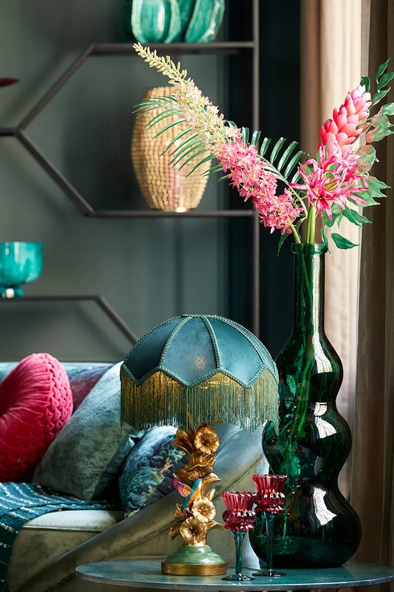 Light & Living abajur Malacia 3906876 multicolor