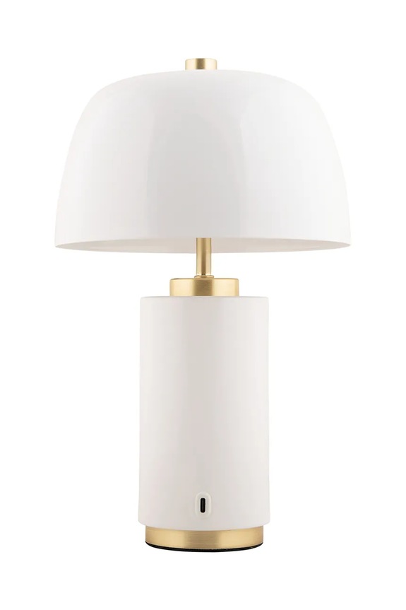 Leitmotiv lampa stołowa bezprzewodowa led Freya LM2225WH biały AA00