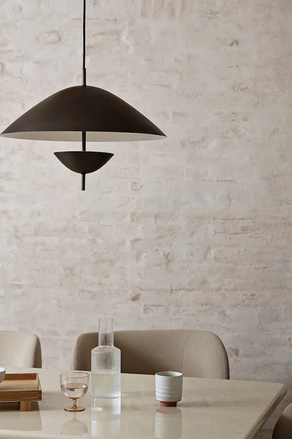 ferm LIVING lampa wisząca Lod Pendant 1104268195 czarny AA00
